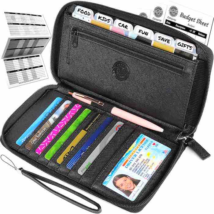 Slim Budget Envelopes Wallet